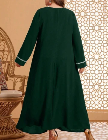 Rochie lunga SHEIN CURVE, verde