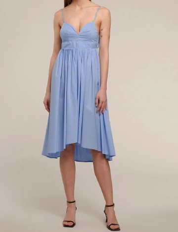 Rochie medie Motivi, albastru Albastru