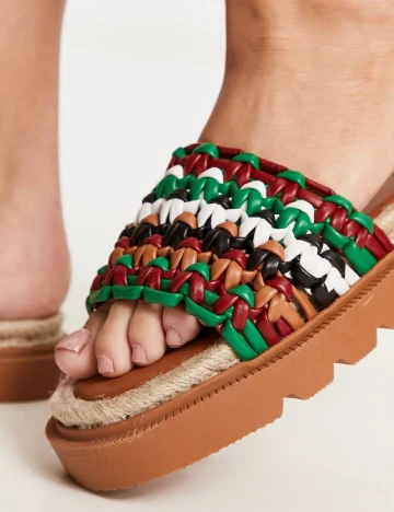 Slapi ASOS, mix culori Mix culori