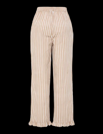Pantaloni Pieces, maro