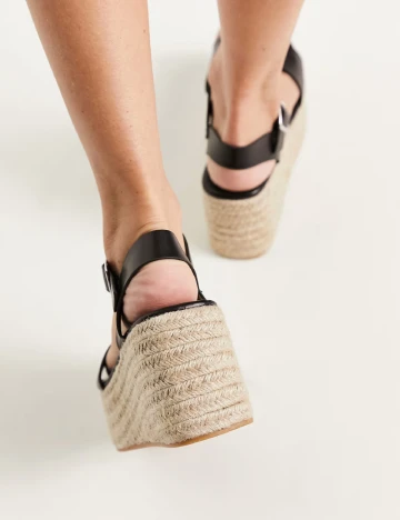 Sandale Glamorous, negru Negru