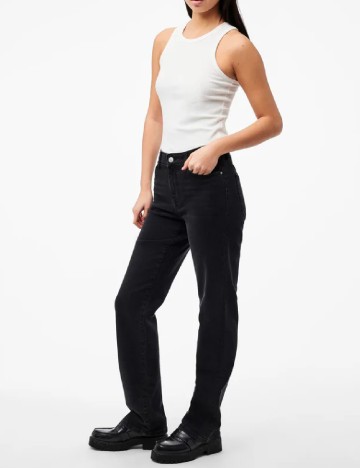 
						Blugi Pieces, negru