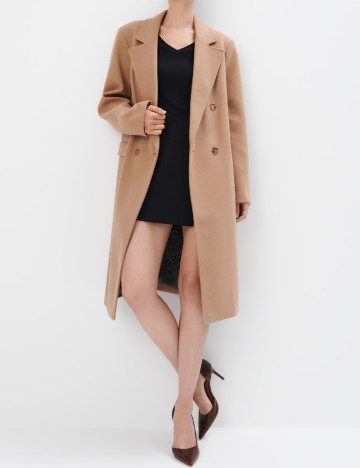 
						Palton oversize Mohito, maro