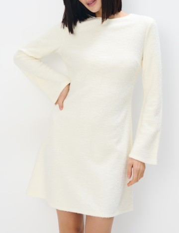 
						Rochie scurta Mohito, ecru