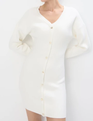 Rochie scurta Mohito, alb Alb