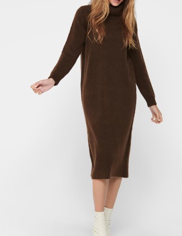 
						Rochie medie Only, maro