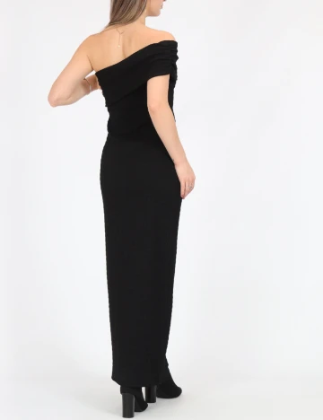 Rochie lunga Jacqueline de Yong, negru Negru