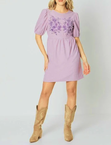 Rochie scurta Oasis, mov Mov
