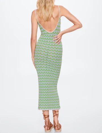 Rochie medie Mango, mix culori