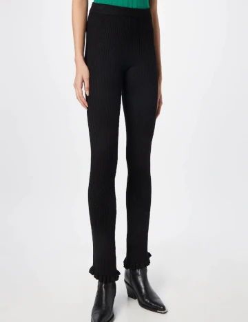 Pantaloni Pieces, negru