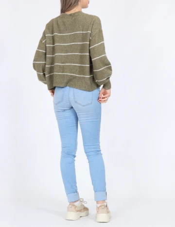 Bluza Pieces, verde