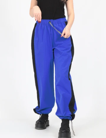 Pantaloni Something New, albastru Albastru