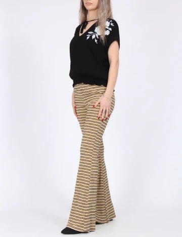 Pantaloni Something New, crem Crem