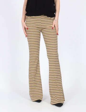 Pantaloni Something New, crem Crem