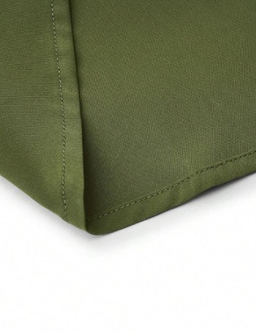 Rochie medie SHEIN CURVE, verde