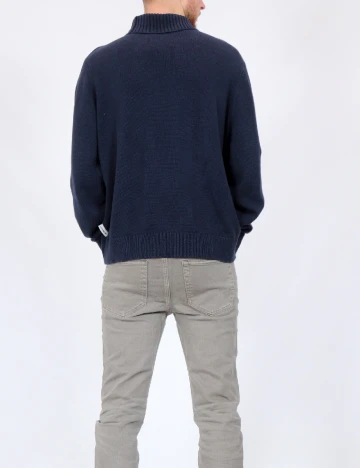 Pulover Jack&Jones, bleumarin