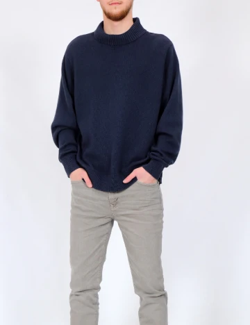 Pulover Jack&Jones, bleumarin