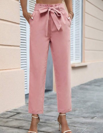 
						Pantaloni SHEIN, roz