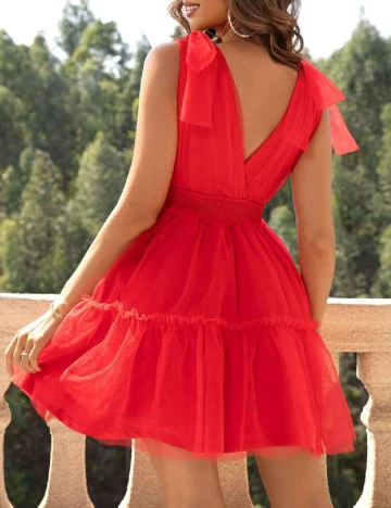 Rochie scurta SHEIN, rosu Rosu