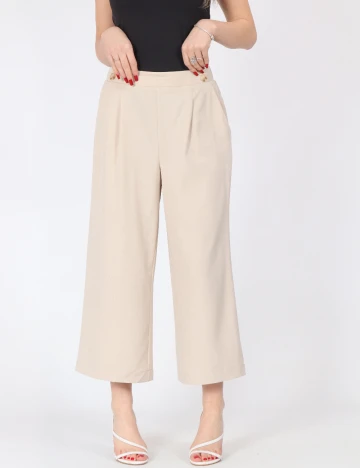 Pantaloni Vero Moda, crem