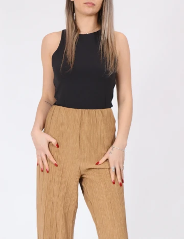 Pantaloni Jacqueline de Yong, maro