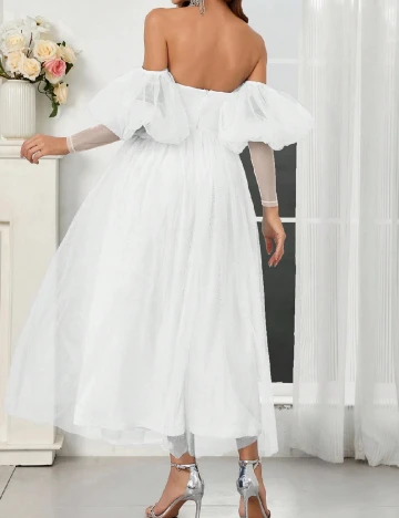 Rochie lunga SHEIN, alb