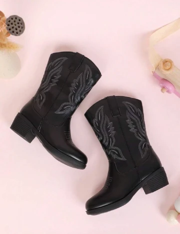Cizme Shein Kids, negru