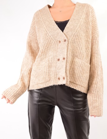 Blazer Jacqueline de Yong, crem deschis, S