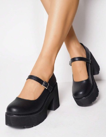 Pantofi SHEIN, negru