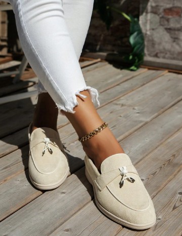 Mocasini SHEIN, crem