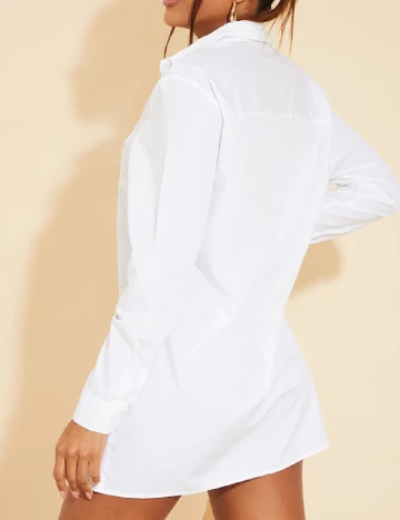 Rochie scurta PRETTYLITTLETHING, alb