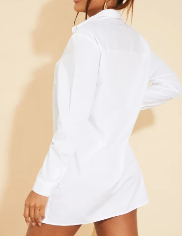 Rochie scurta PRETTYLITTLETHING, alb