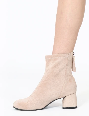Botine SHEIN, crem