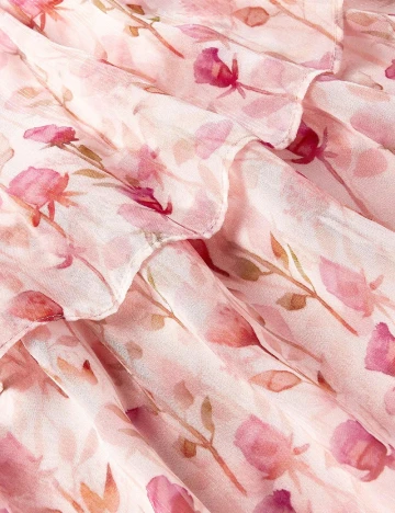 Rochie medie MOTF, floral print Floral print
