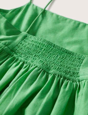 Rochie medie Mango, verde