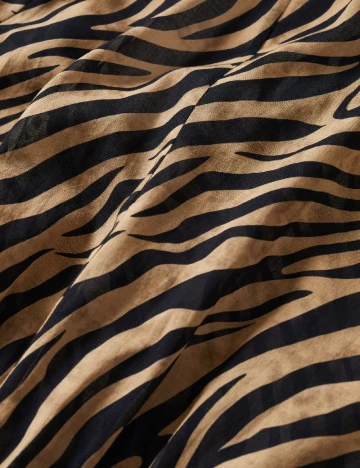 Rochie scurta Mango, animal print Animal print