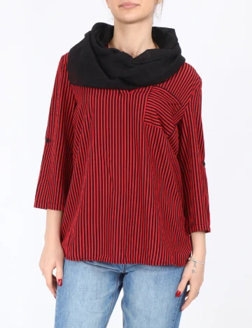 Esarfa circulara s.Oliver, negru Negru