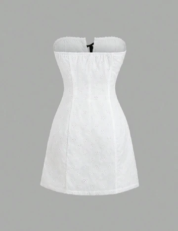 Rochie scurta SHEIN, alb