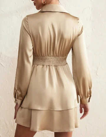 Rochie scurta SHEIN, maro