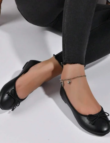 Balerini SHEIN, negru Negru