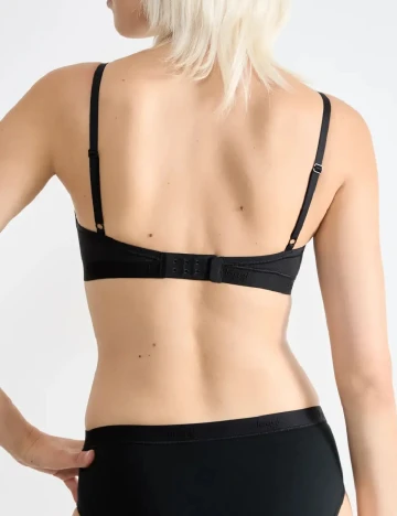 Sutien Sloggi by Triumph Plus Size, negru Negru