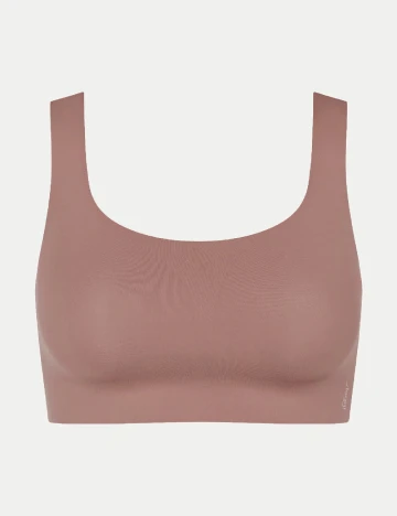 Bustiera Sloggi by Triumph, roz pudra inchis Roz