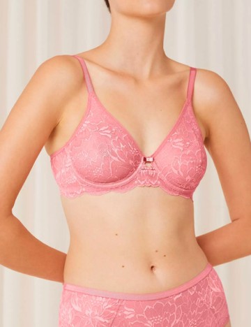 
						Sutien Triumph, roz