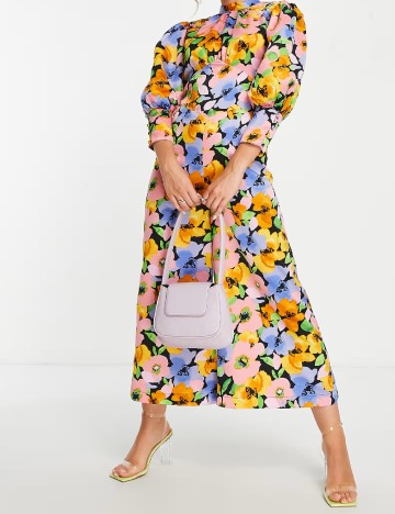 
						Salopeta ASOS, floral print