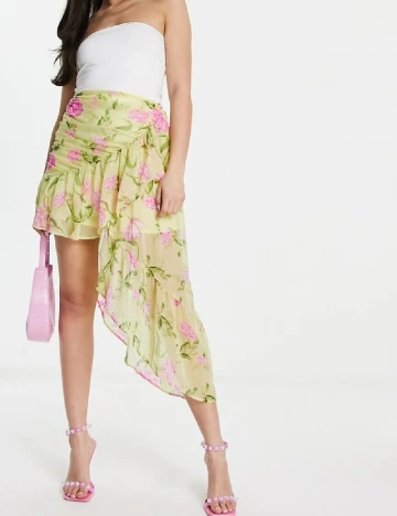 Fusta ASOS, verde Verde