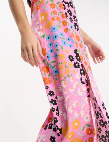 Rochie medie Influence, floral print Floral print