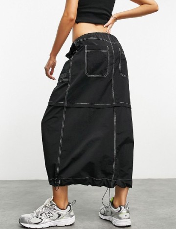 Fusta ASOS, negru