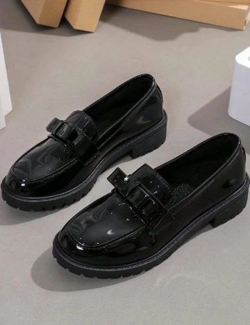 Mocasini SHEIN, negru