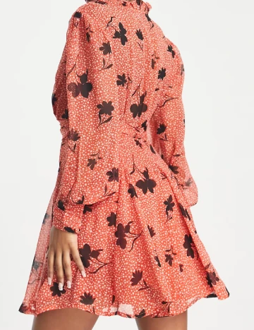 Rochie scurta ASOS, rosu