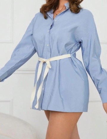 Camasa SHEIN, albastru